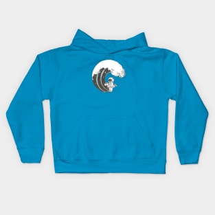 Rainbow Wave Kids Hoodie